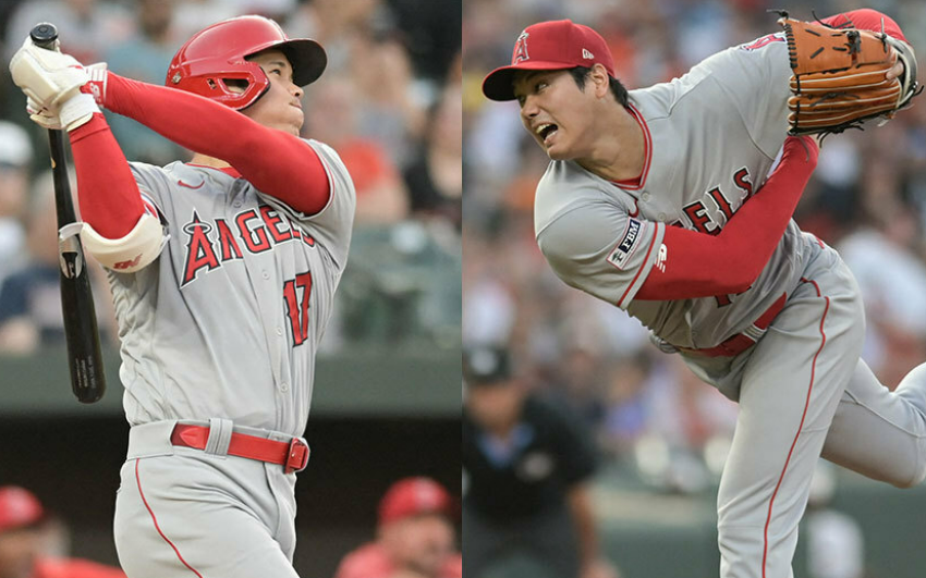 大谷翔平 画像違い イメージバリエーション 【2023 TOPPS